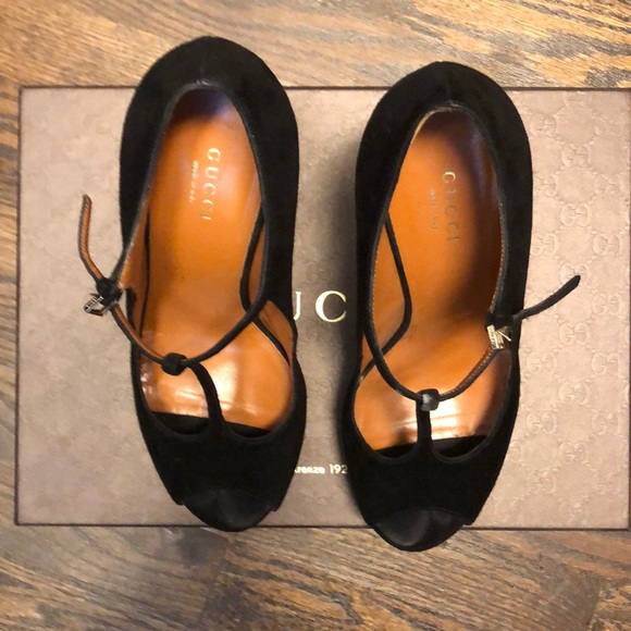 Gucci Platform Peep Toe Stilletto - Picture 6 of 10